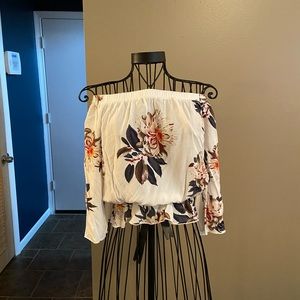 Off the shoulder top